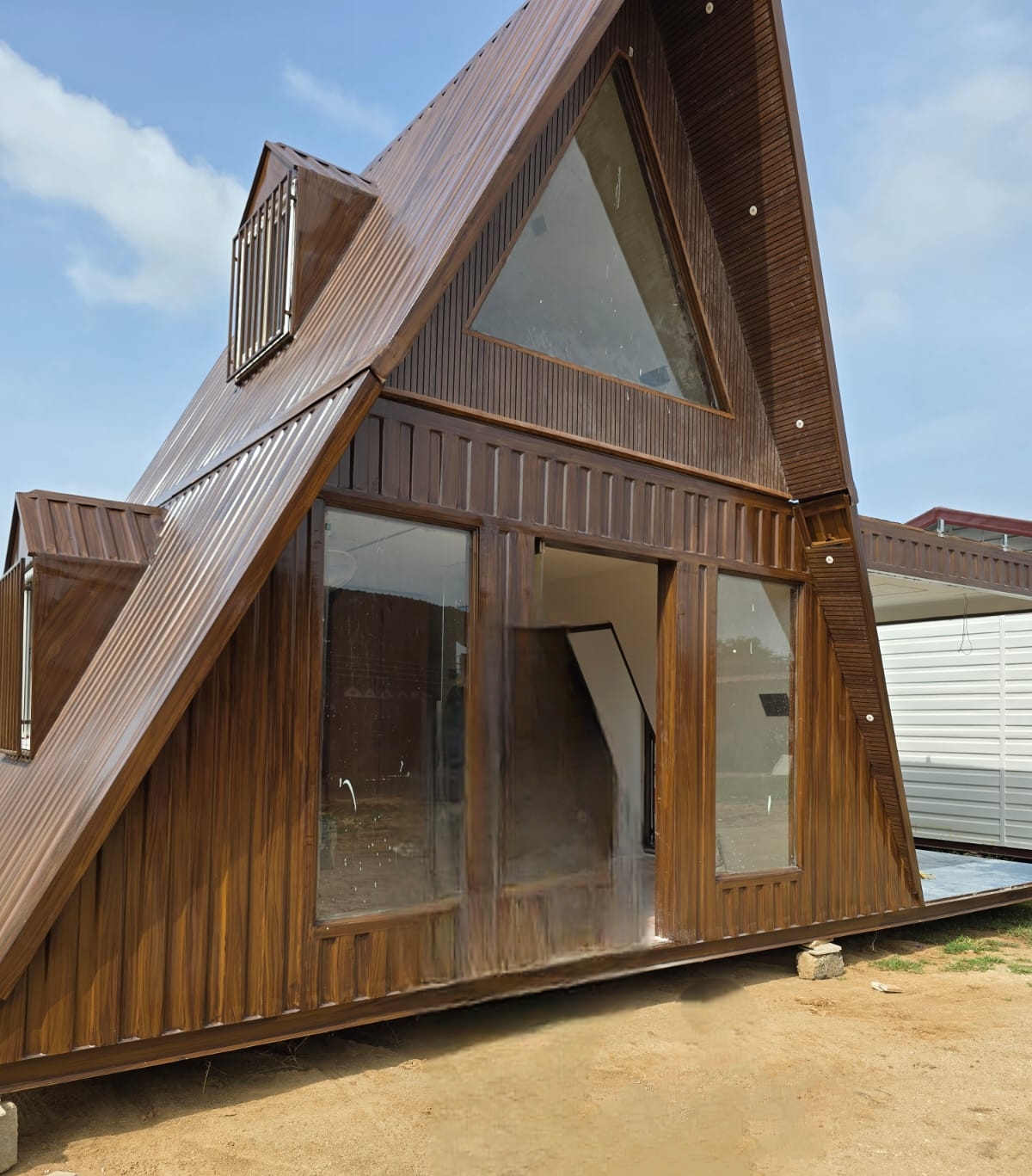 G+1, 2 BHK Bunglow with Big Balcony Both Side Portable Farmhouse