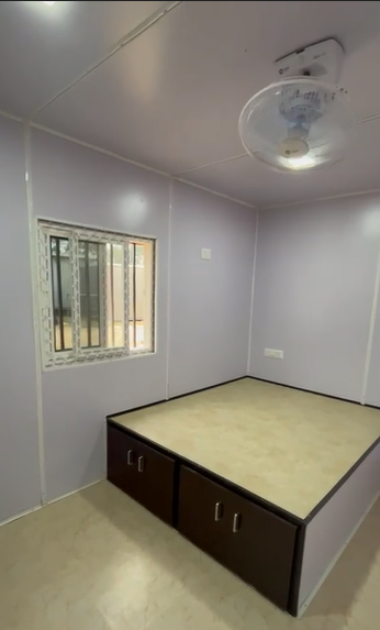 Hostel Bunk Bed with Storage Portable Cabin